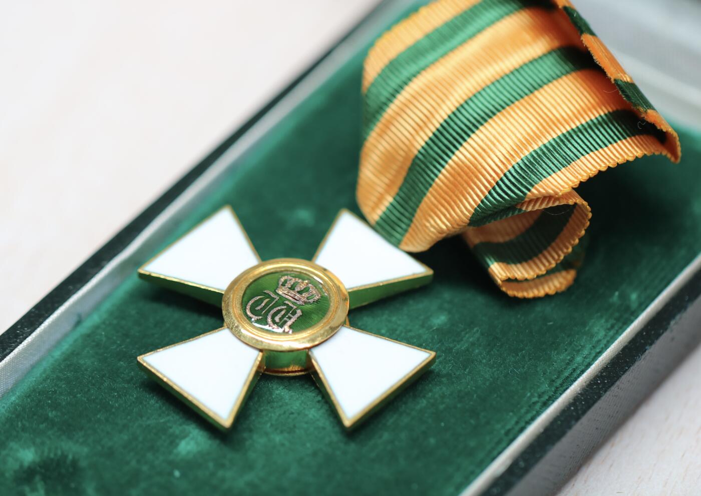 大猫徽章拍卖 第291期 卢森堡橡树王冠勋章 骑士级 带原盒