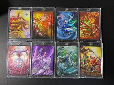 NO.29 好又多金牌大场，每周一站式配齐，方便凑单！（卖家送拍0抽成！周6晚9点截拍！） - 万享 三国斗星录 罗琛 彩闪6张+粗闪2张 带卡砖