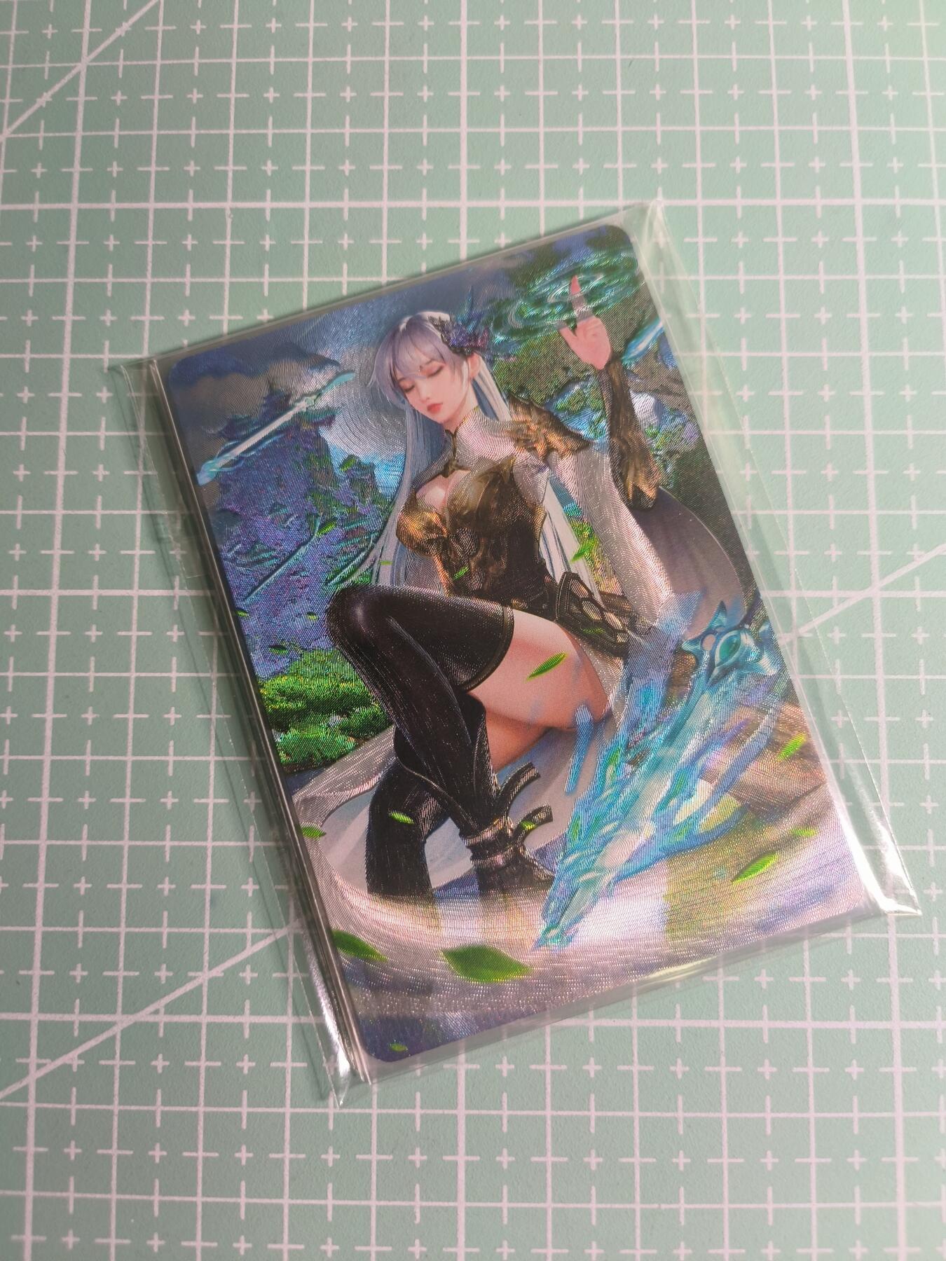 C先生卡牌 第26期 持续收拍品中…零手续费代拍 【粗闪】五月卡牌《武林》昆仑派 三渐变