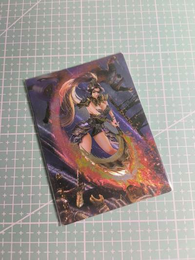 C先生卡牌 第26期 持续收拍品中…零手续费代拍 - 【粗闪】卡玩帕克《魂姬三国》夏侯惇