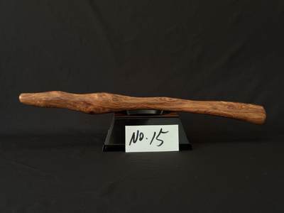 零元拍：NO.15海南黄花梨随形文玩把玩棍，尺寸长约：37CM - 零元拍：NO.15海南黄花梨随形文玩把玩棍，尺寸长约：37CM