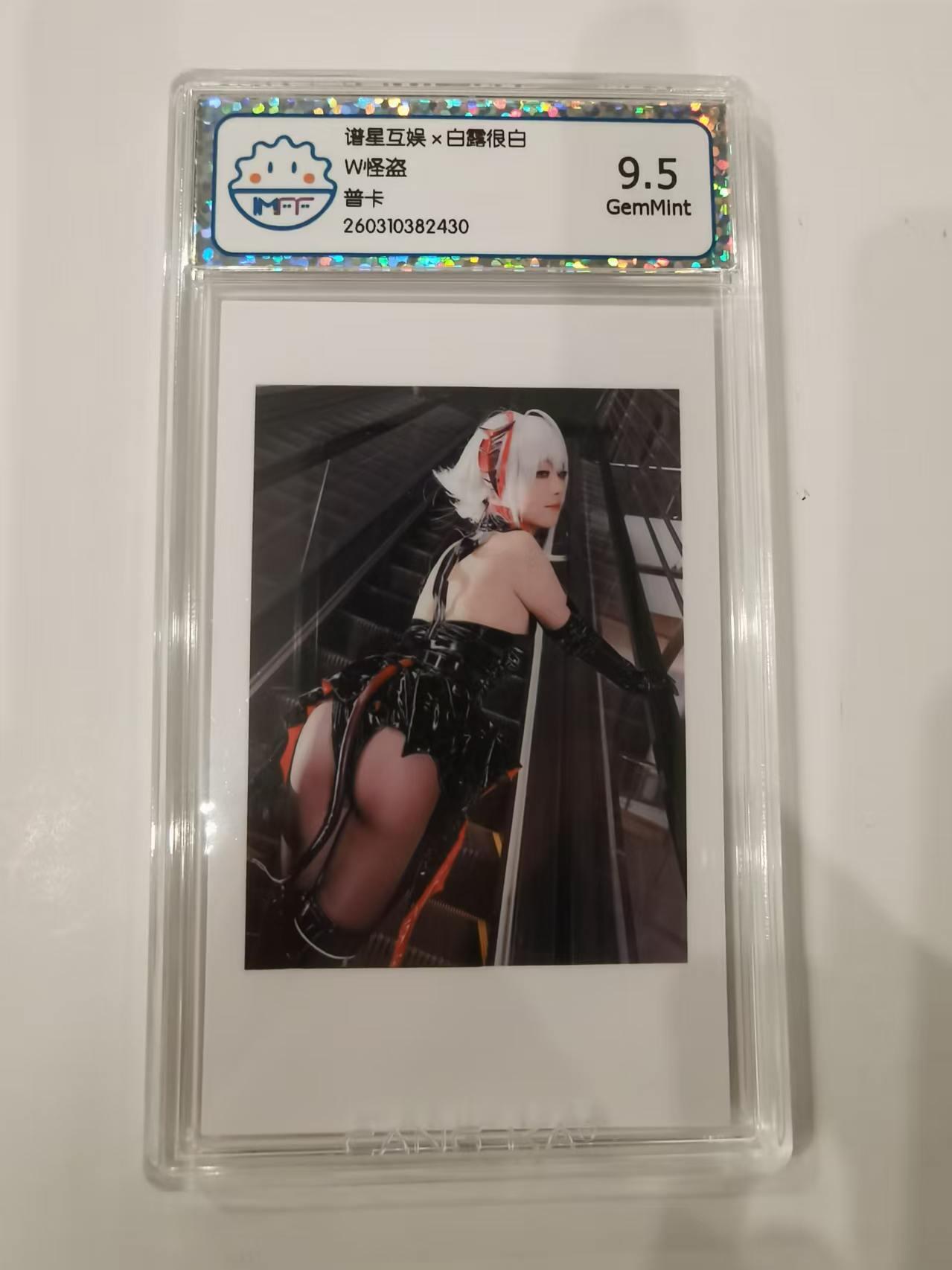 言遇卡牌 第七期【2026.04.11周六晚22：00截拍】 【评级卡】W怪盗 9.5g 谱星互娱