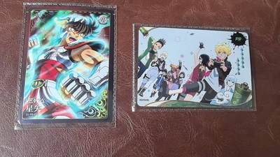 龙虎卡牌-八二场（满200元包邮，无佣金，每周六结拍，欢迎送拍） - 卡游活动卡2张 - 星矢&博人传