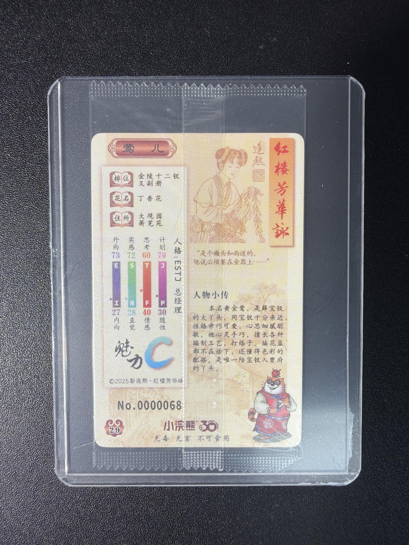 NO.29 好又多金牌大场，每周一站式配齐，方便凑单！（卖家送拍0抽成！周6晚9点截拍！） 小浣熊 红楼梦 芳华咏 靓号 莺儿 0000068号