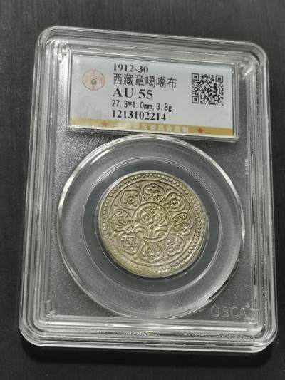 天下钱庄专场欢迎参拍 - 西藏章噶银币