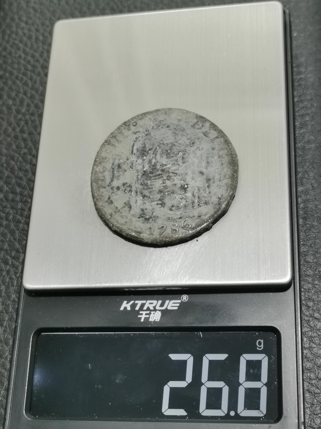 天下钱庄专场欢迎参拍 西属墨西哥卡三老双柱银币