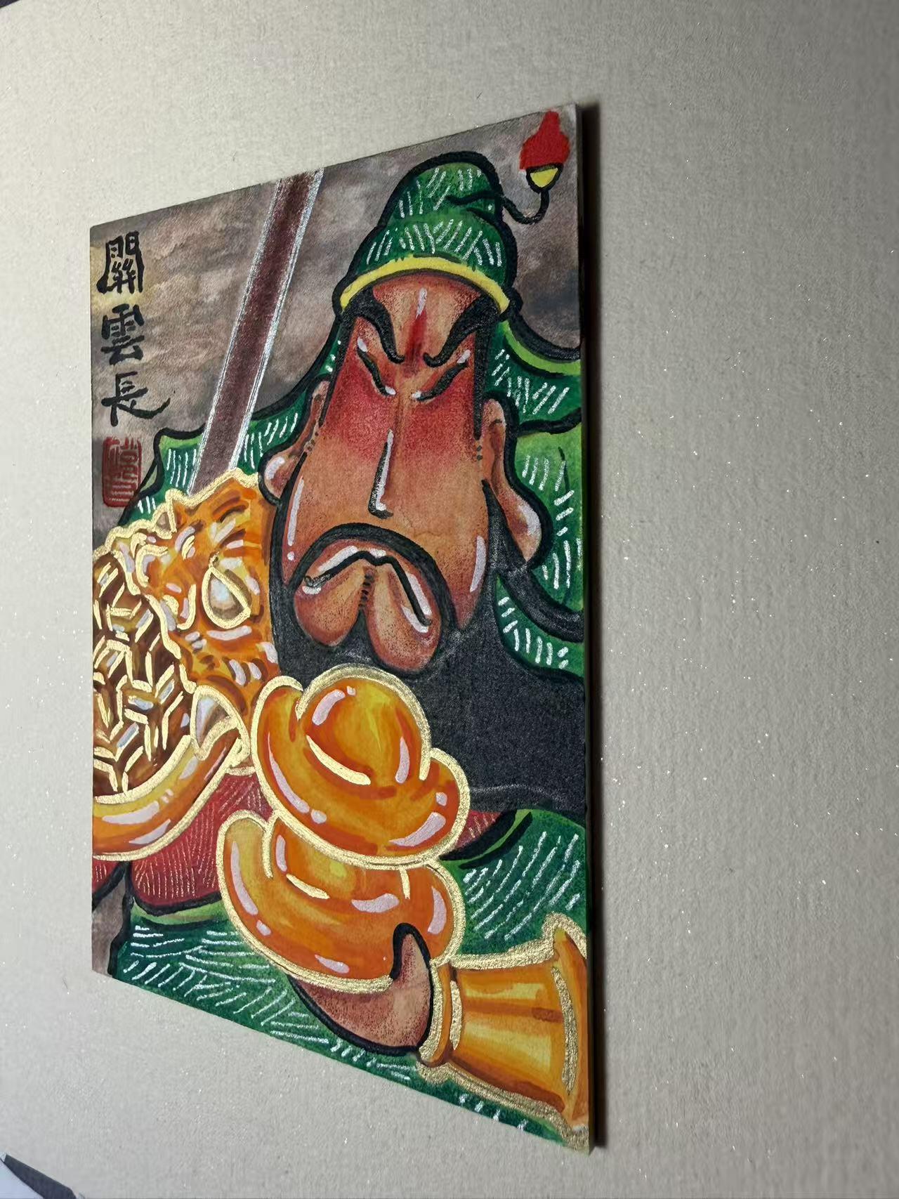 天玑星卡拍第186期《4.9周四截拍》持续收拍收评中 满赠卡需备注 【手绘卡】居子 关云长 手绘卡