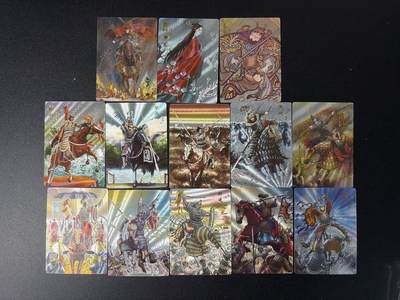 NO.29 好又多金牌大场，每周一站式配齐，方便凑单！（卖家送拍0抽成！周6晚9点截拍！） - 【套卡】青笺绘 三国五虎+五子+吕布貂蝉董卓 半粗