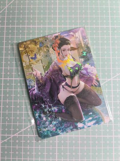 C先生卡牌 第26期 持续收拍品中…零手续费代拍 - 【彩闪】焱卡文化×巴丁《典藏系列》甄宓 三渐变