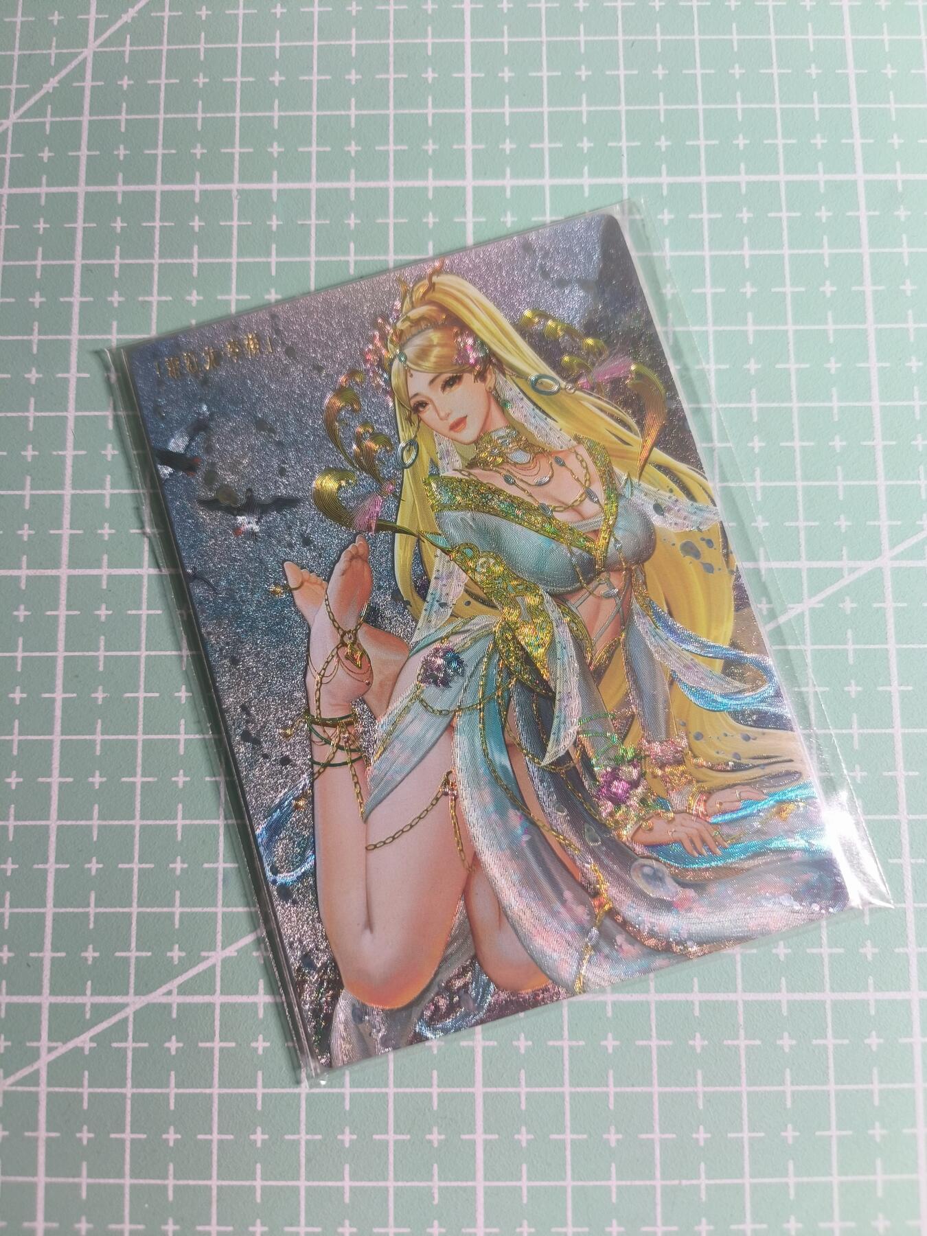 C先生卡牌 第26期 持续收拍品中…零手续费代拍 【粗闪】卡玩帕克《异界水浒神姬》混江龙·李俊  双服饰