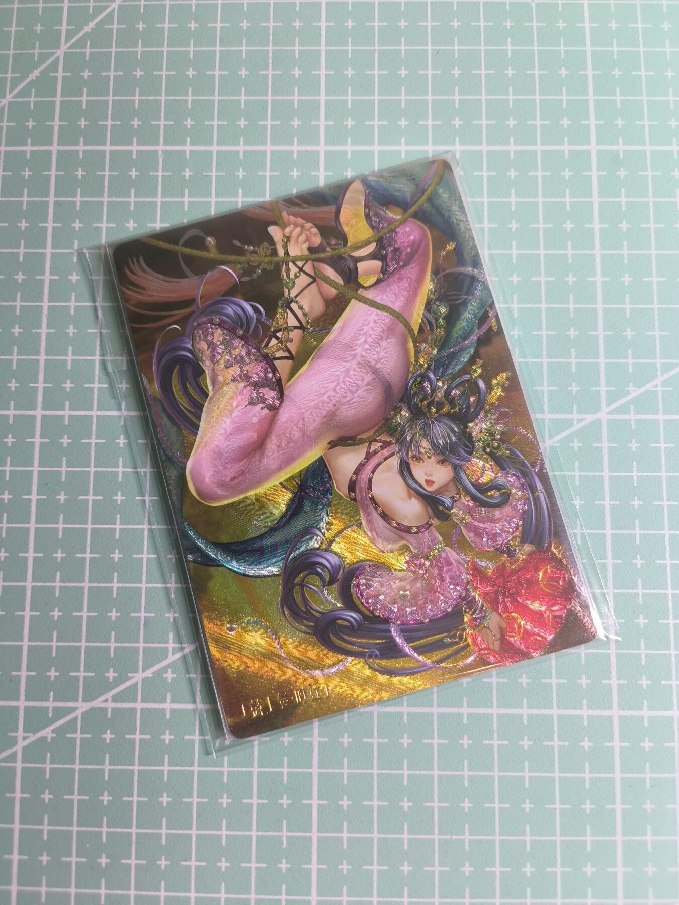 C先生卡牌 第26期 持续收拍品中…零手续费代拍 【粗闪】卡玩帕克《异界水浒神姬》鼓上蚤·时迁  双服饰