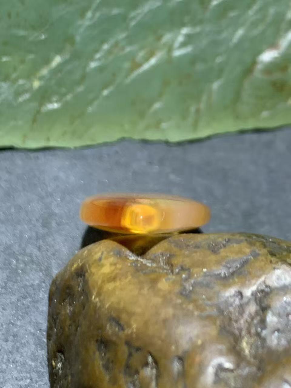 精美高玉化千层纹缠丝玛瑙吊坠一个