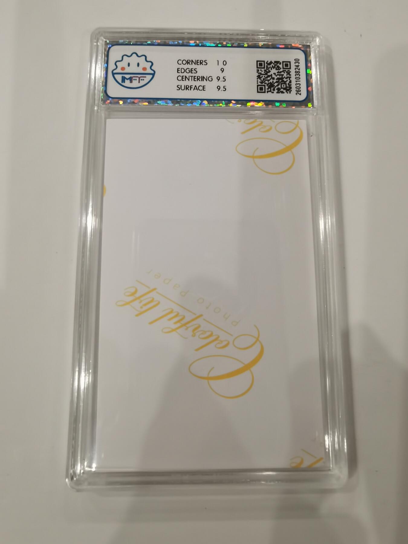 言遇卡牌 第七期【2026.04.11周六晚22：00截拍】 【评级卡】W怪盗 9.5g 谱星互娱