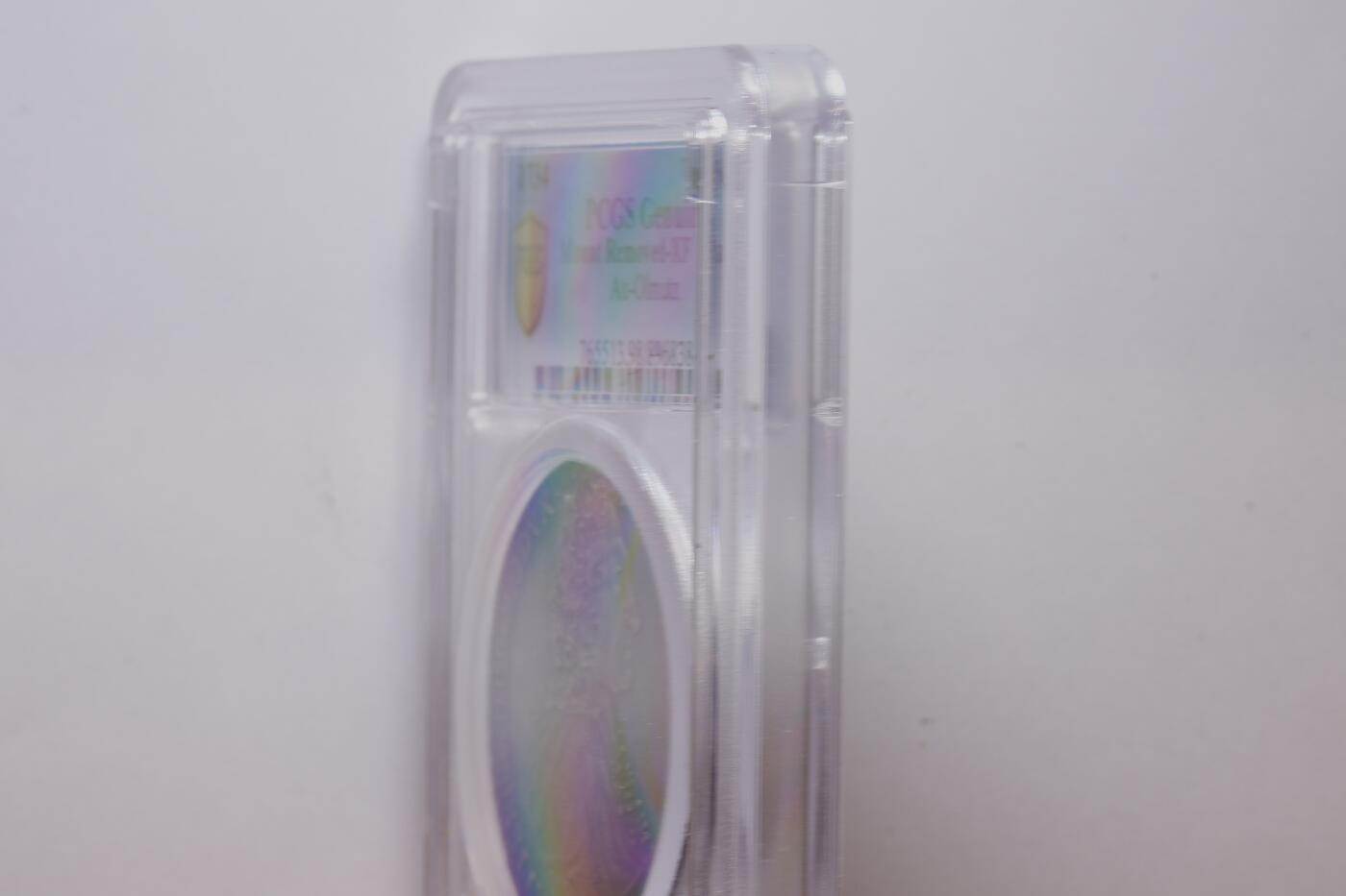 观钱 近现代机制币拍卖No.007（全场顺丰包邮，不区分偏远地区）   1734 年奥地利奥尔米茨教区泰勒银币（PCGS XF Detail mount removed）罕见品种，PCGS加厚盒