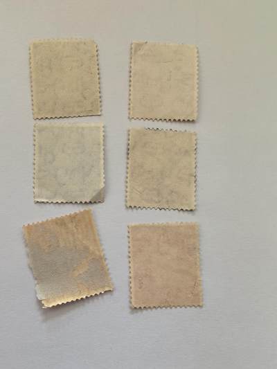 杂票 英国邮票乔治六世像6枚旧是看图