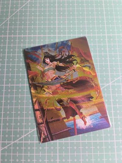 C先生卡牌 第26期 持续收拍品中…零手续费代拍 - 【粗闪】卡玩帕克《魂姬三国》甘宁