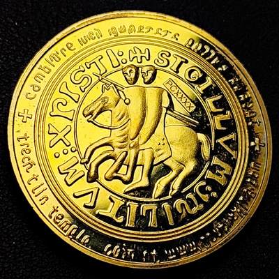 泉币菌-第221场-拍品多 请提前出价 - 纪念章 马剑骑士 40×3mm 