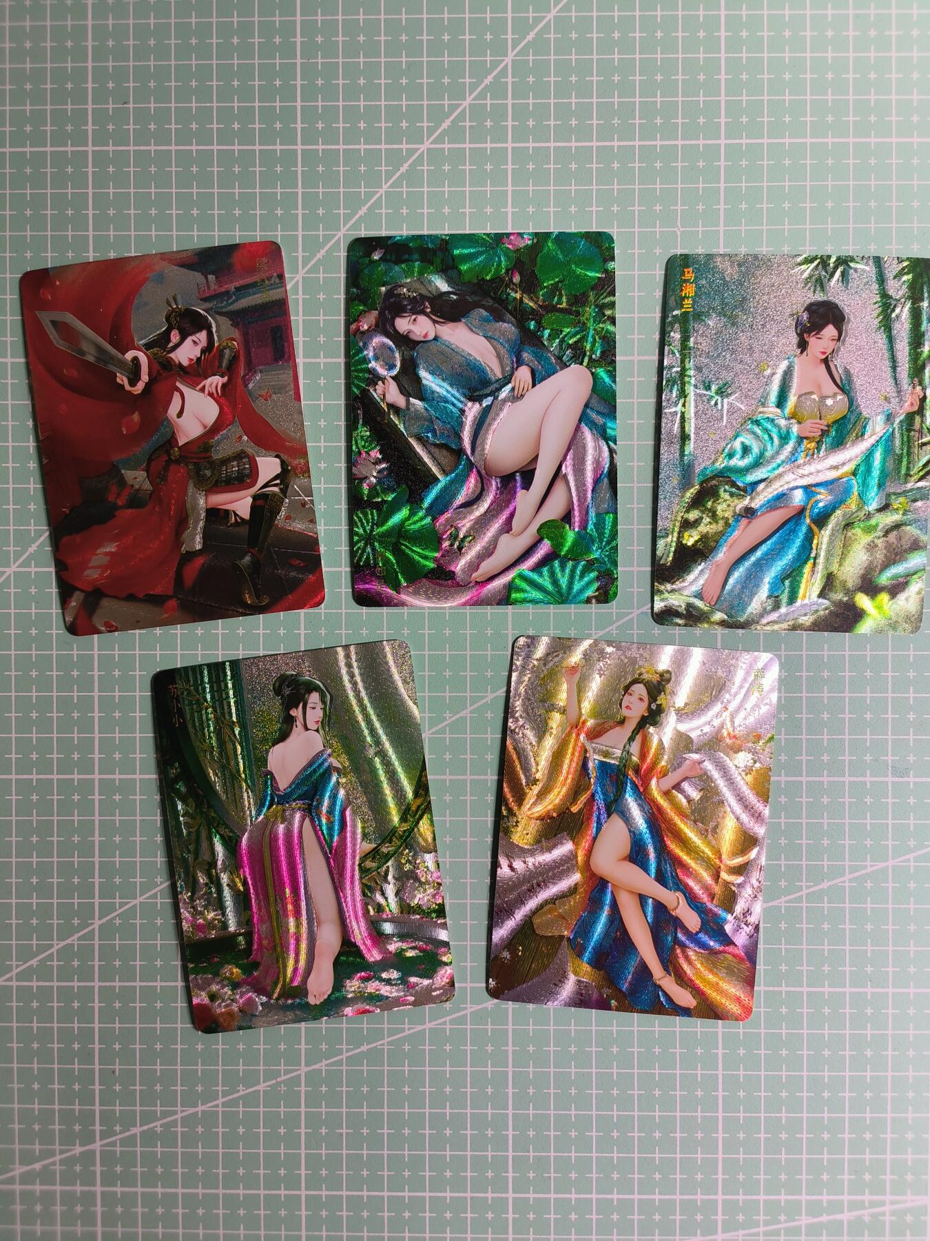 C先生卡牌 第26期 持续收拍品中…零手续费代拍 【浮雕折光】焱卡文化×灰与《十大系列·下》五人物 双服饰 共10张