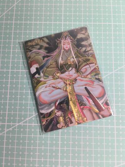 C先生卡牌 第26期 持续收拍品中…零手续费代拍 - 【粗闪】卡玩帕克《异界水浒神姬》花和尚·鲁智深  双服饰