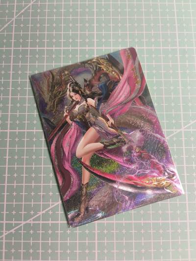 C先生卡牌 第26期 持续收拍品中…零手续费代拍 - 【粗闪】卡玩帕克《魂姬三国》刘封