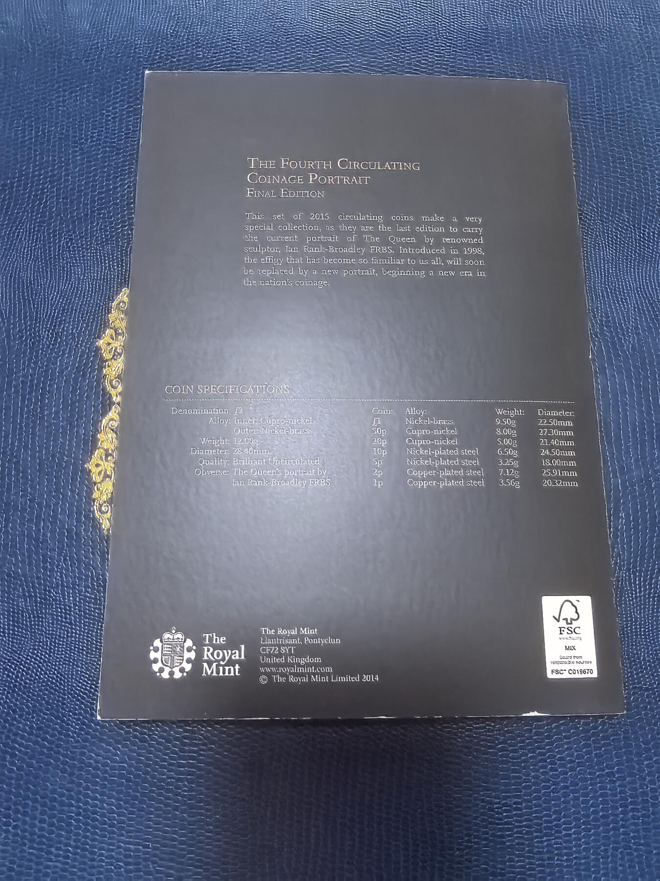 长老汇马年精选第十六场拍卖 2015英国盾徽8枚普制套币