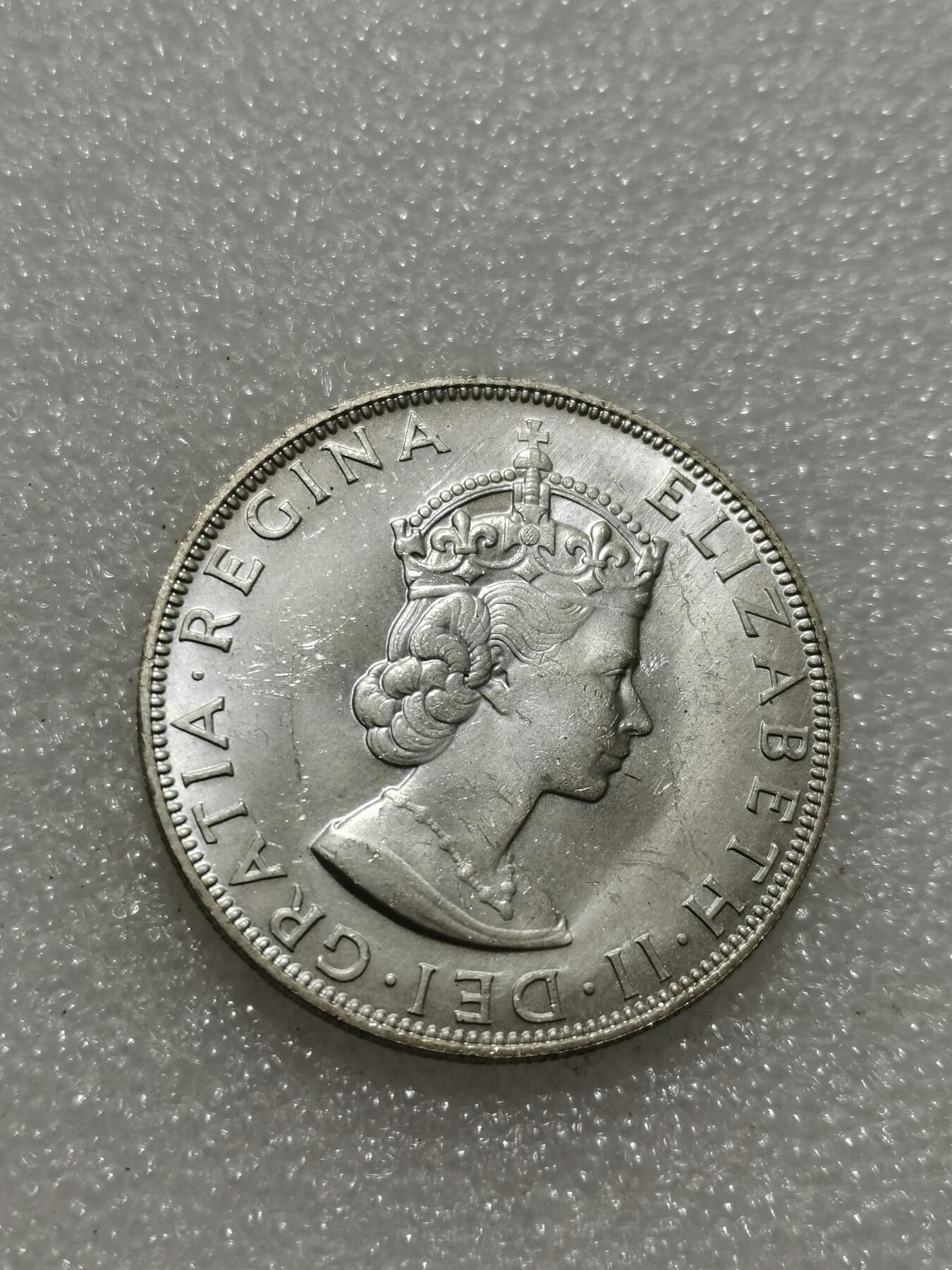 天下钱庄专场欢迎参拍 英属百慕大群岛女王银币