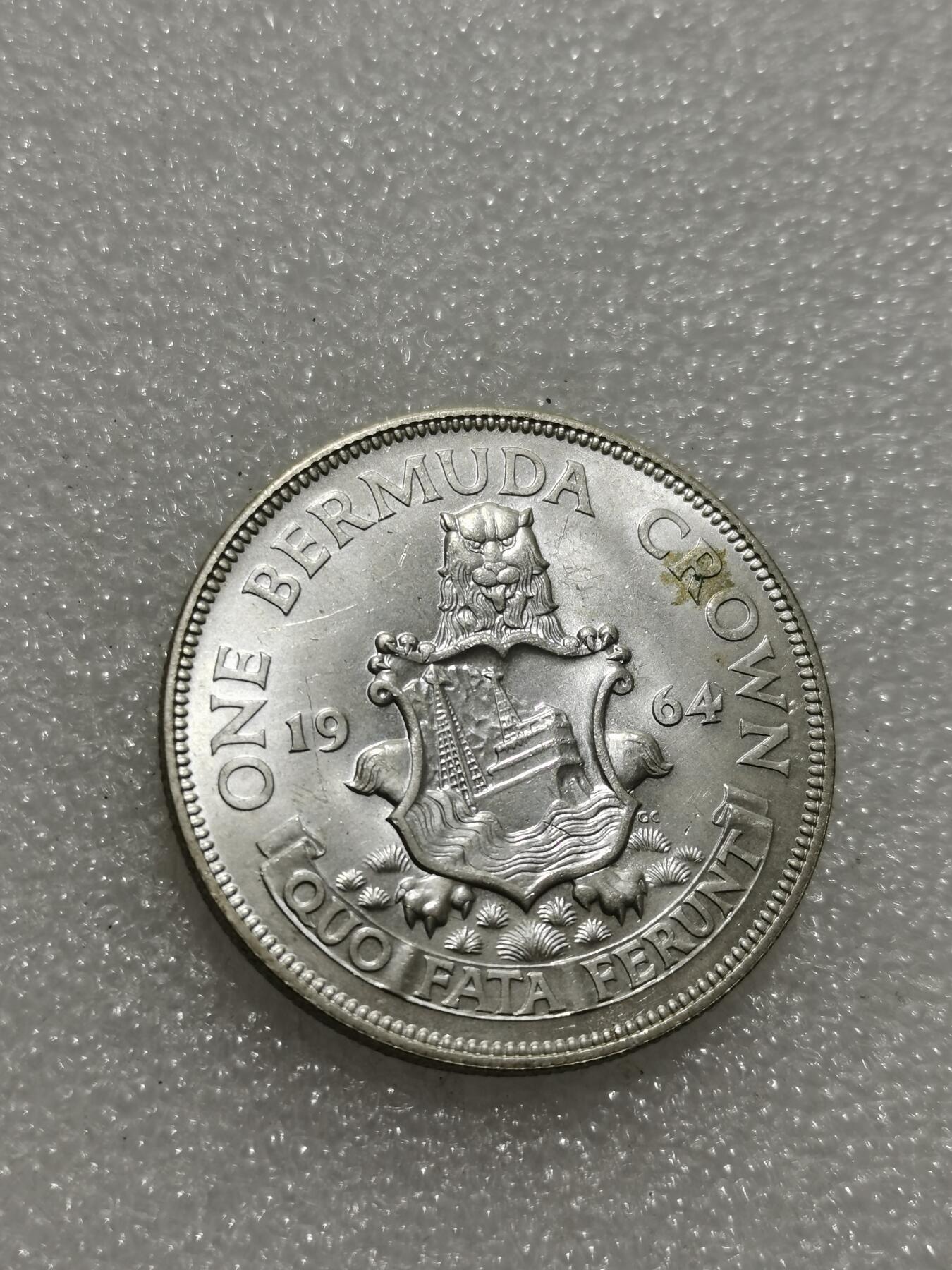 天下钱庄专场欢迎参拍 英属百慕大群岛女王银币