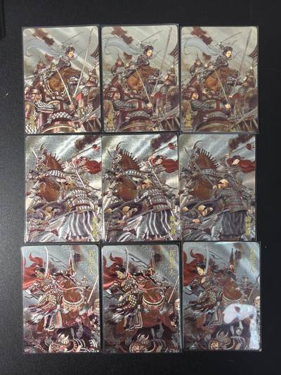 NO.29 好又多金牌大场，每周一站式配齐，方便凑单！（卖家送拍0抽成！周6晚9点截拍！） - 超吉梦 历代五虎特卡 张导 巾帼烈女  荀灌 杨妙真 瓦氏夫人 粗闪 9张