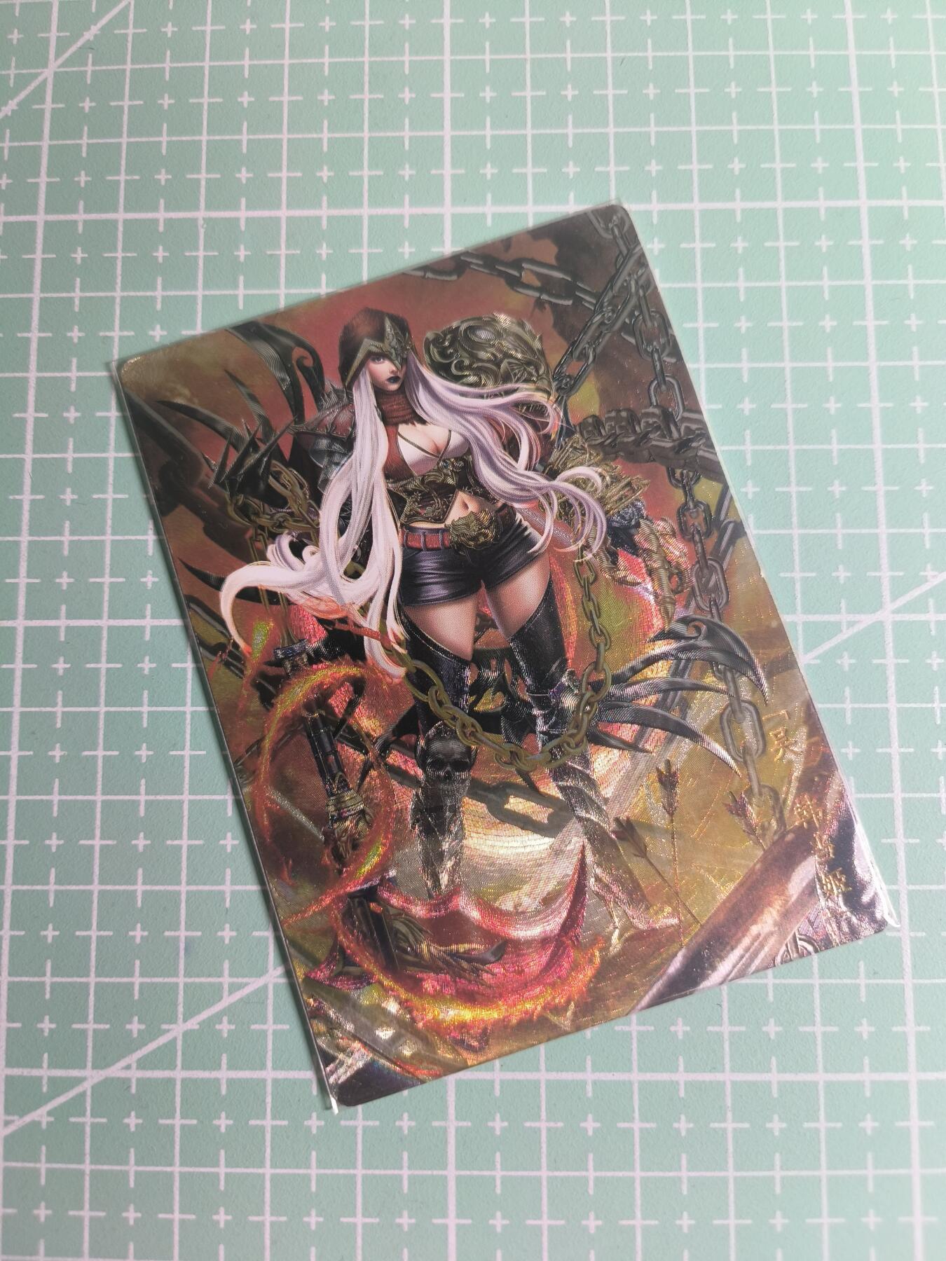 C先生卡牌 第26期 持续收拍品中…零手续费代拍 【粗闪】卡玩帕克《魂姬三国》韩当