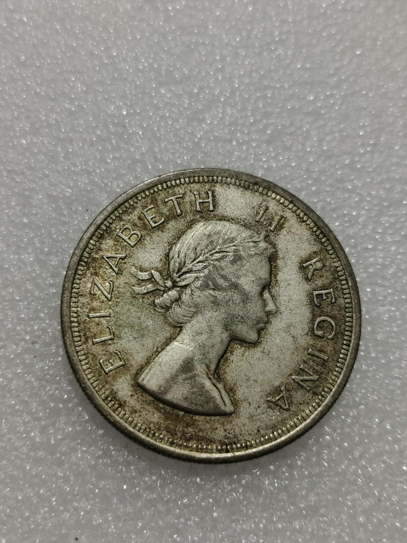 天下钱庄专场欢迎参拍 南非羚羊5先令银币