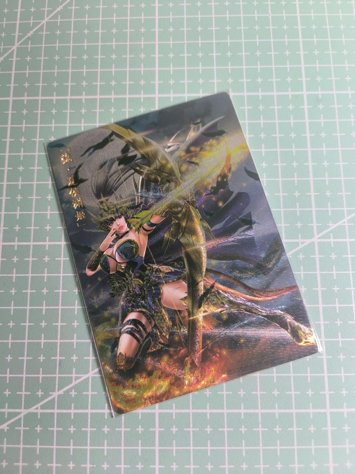 C先生卡牌 第26期 持续收拍品中…零手续费代拍 【粗闪】卡玩帕克《魂姬三国》夏侯渊