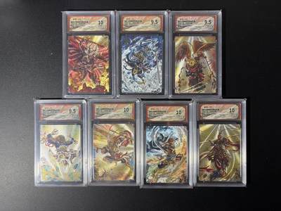 NO.29 好又多金牌大场，每周一站式配齐，方便凑单！（卖家送拍0抽成！周6晚9点截拍！） - 【评级套】卡德曼 西游 杆子 七大圣一套 折光粗闪 四个10三个9.5