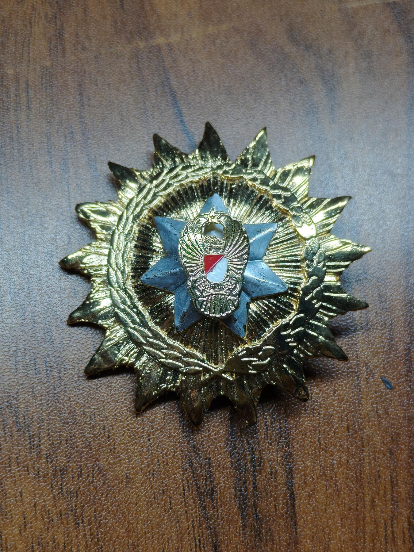 蜀地medal 2026春季精品专场 第5场 印尼独立勋章一级陆军功绩之星勋章