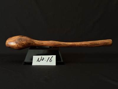 零元拍：NO.16海南黄花梨随形文玩把玩棍，尺寸长约：34CM - 零元拍：NO.16海南黄花梨随形文玩把玩棍，尺寸长约：34CM