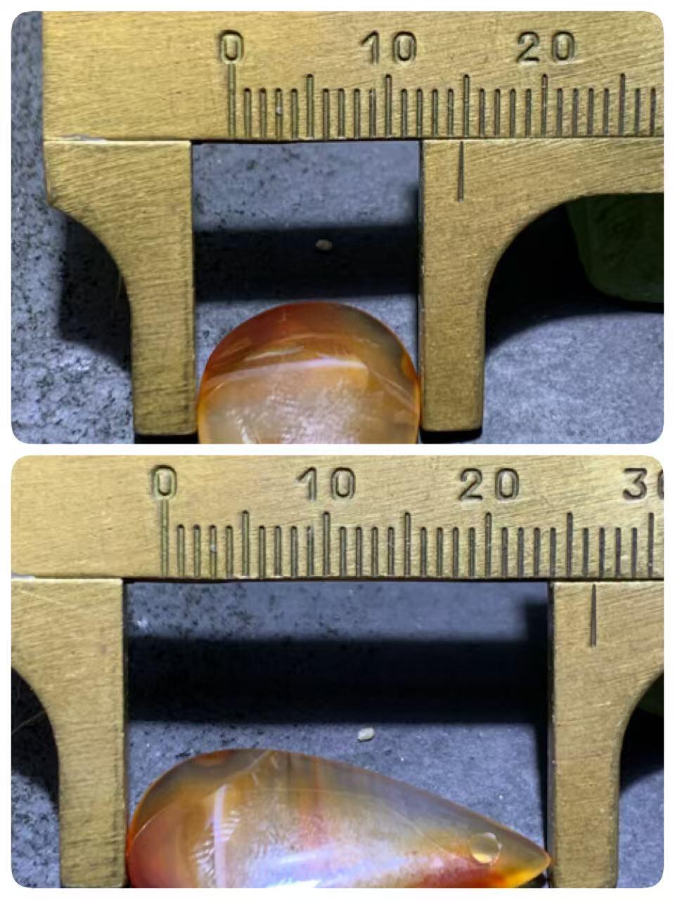 精美高玉化千层纹缠丝玛瑙吊坠一个