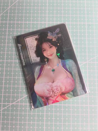 C先生卡牌 第26期 持续收拍品中…零手续费代拍 - 【彩闪】卡将文创《欲女传》花见羞  双服饰+近景