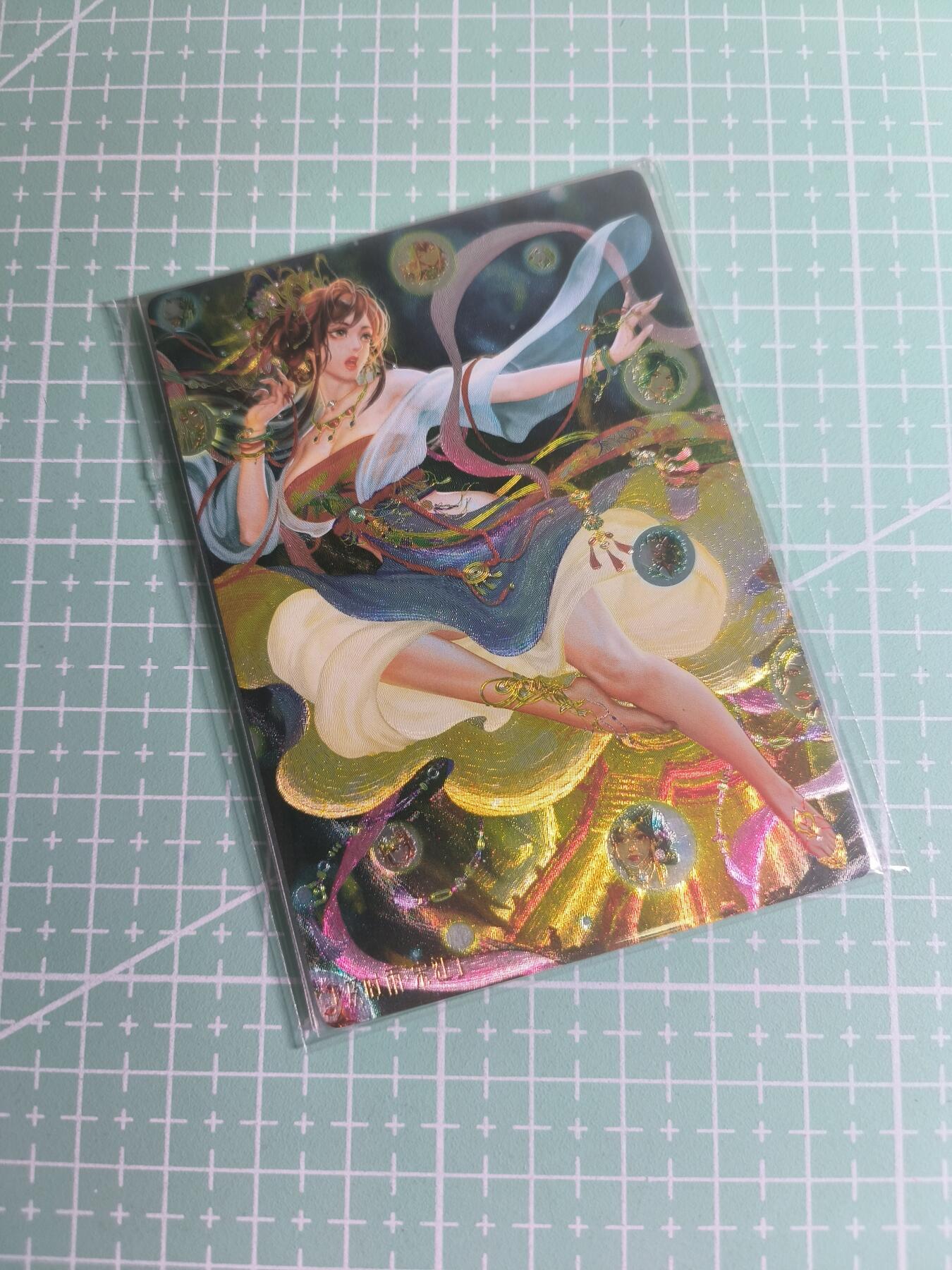 C先生卡牌 第26期 持续收拍品中…零手续费代拍 【粗闪】卡玩帕克《异界水浒神姬》及时雨·宋江  双服饰