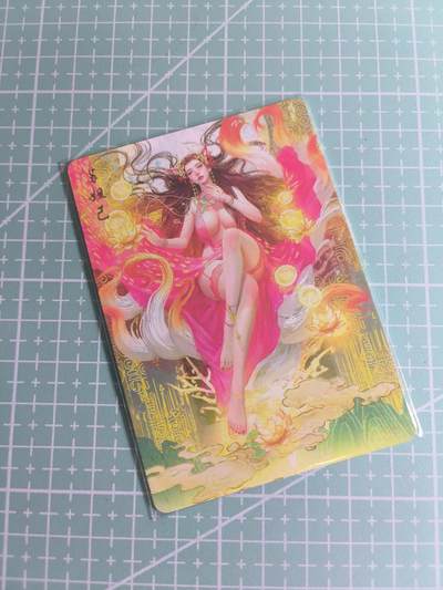 C先生卡牌 第26期 持续收拍品中…零手续费代拍 - 【普卡】燎原文化×刷子《神姬传》苏妲己  双服饰