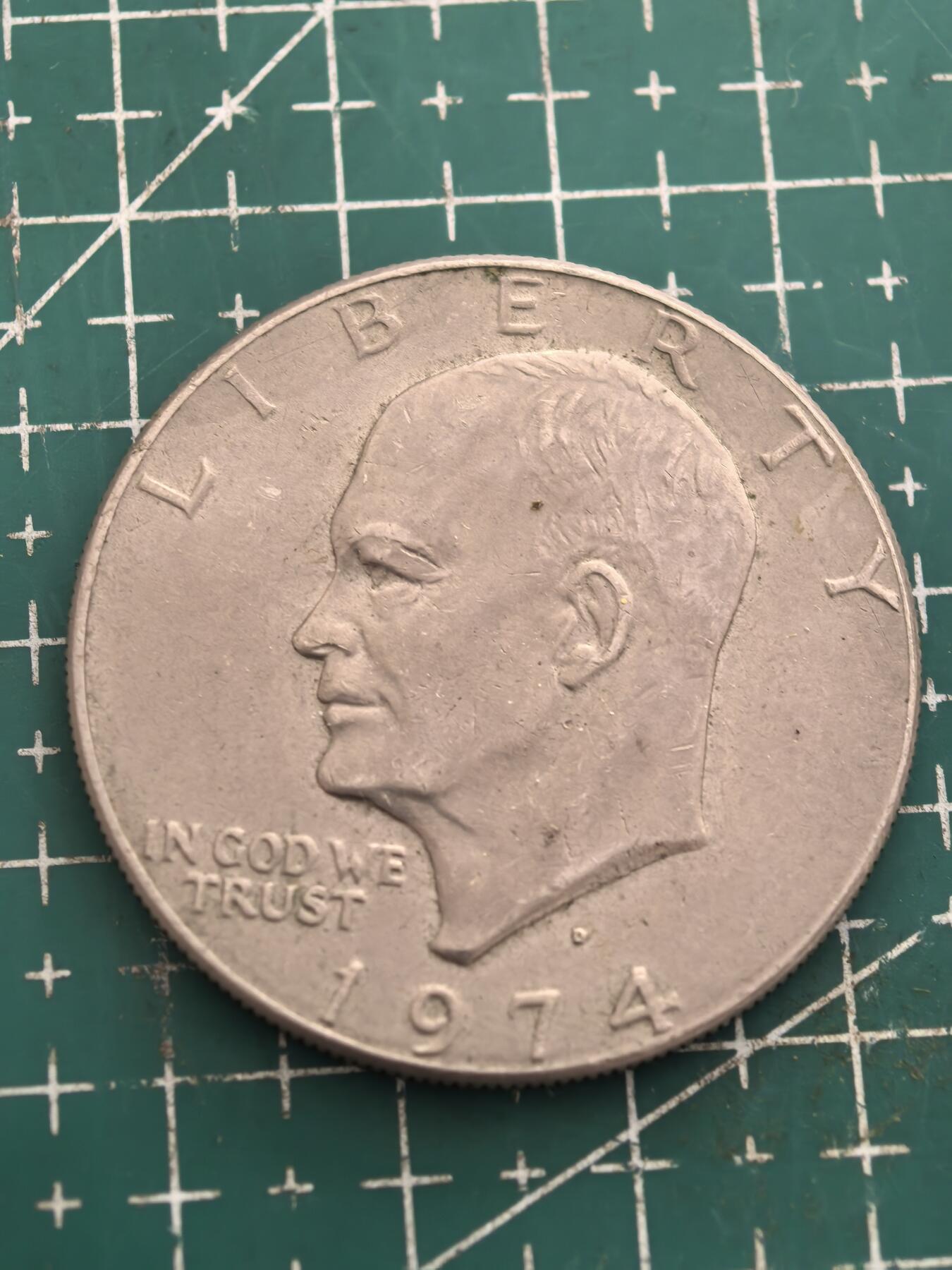 轻松集币无压力 美国1974年大艾1元