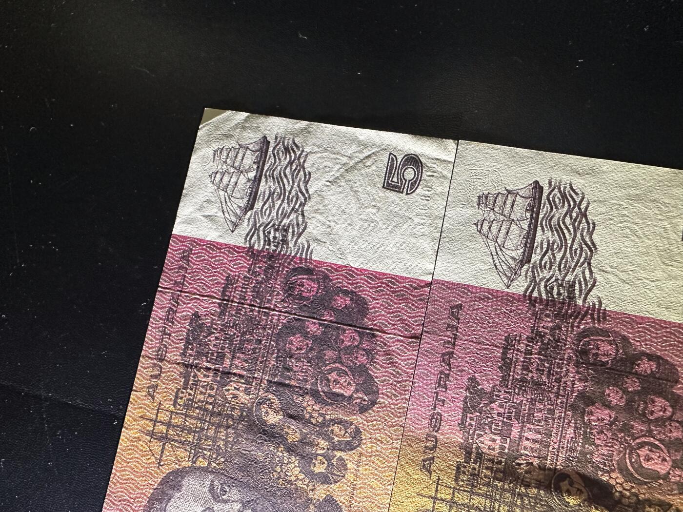 《外钞收藏家》第六百二十四期（精品场）（长期征集拍品、欢迎藏友们联系合作） 澳大利亚5、10、20澳元 各两张一起 基本都是AU品相