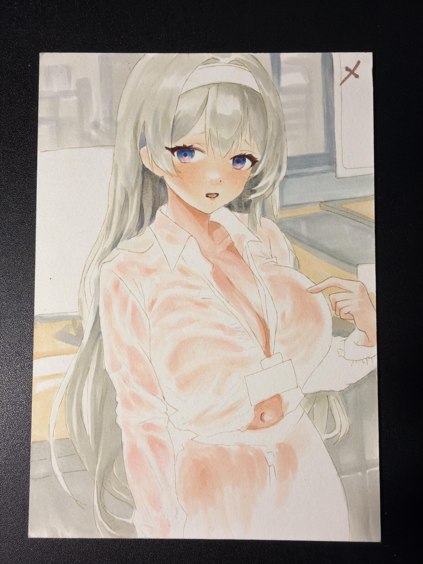 NO.29 好又多金牌大场，每周一站式配齐，方便凑单！（卖家送拍0抽成！周6晚9点截拍！） 【1/1手绘】画师smith 护士少女 A5尺寸