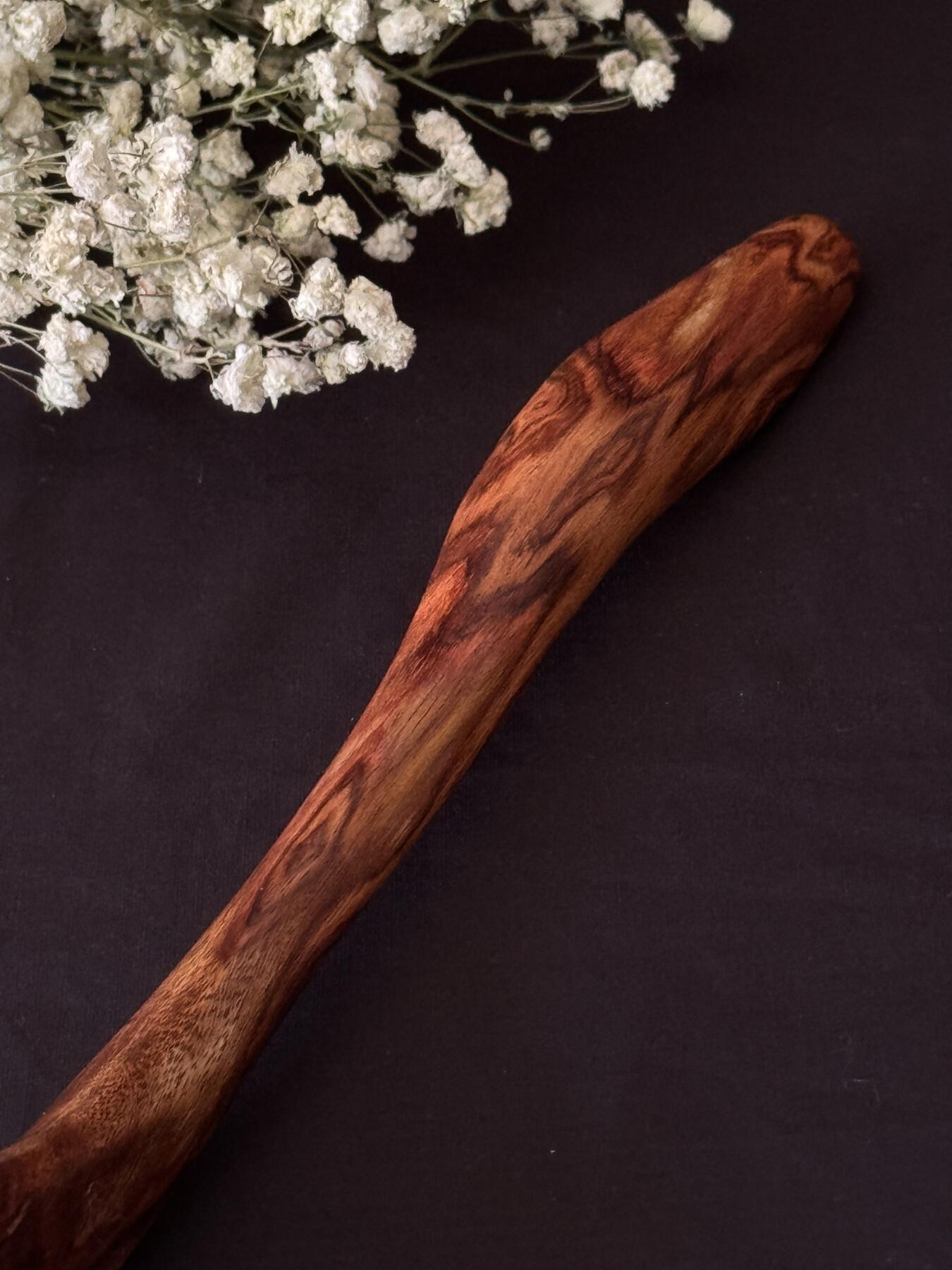 零元拍：NO.14海南黄花梨随形文玩把玩棍，尺寸长约：28.5CM