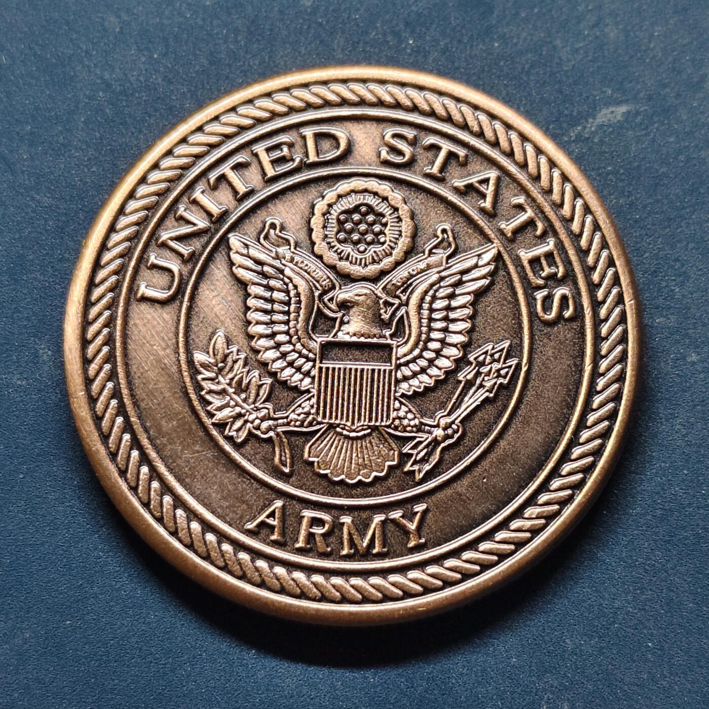 【全场包邮】纯粹捡漏拍518场 【纪念章】美国陆军M-1艾布拉姆斯坦克纪念章