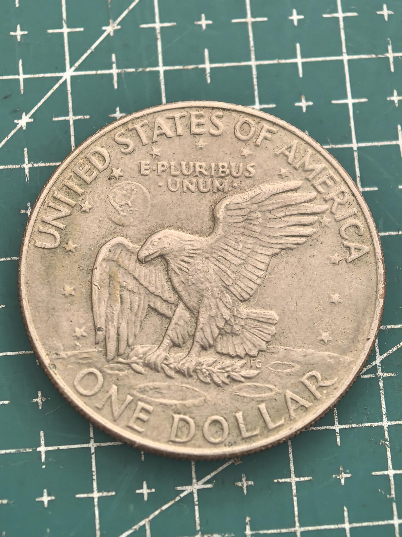 轻松集币无压力 美国1974年大艾1元