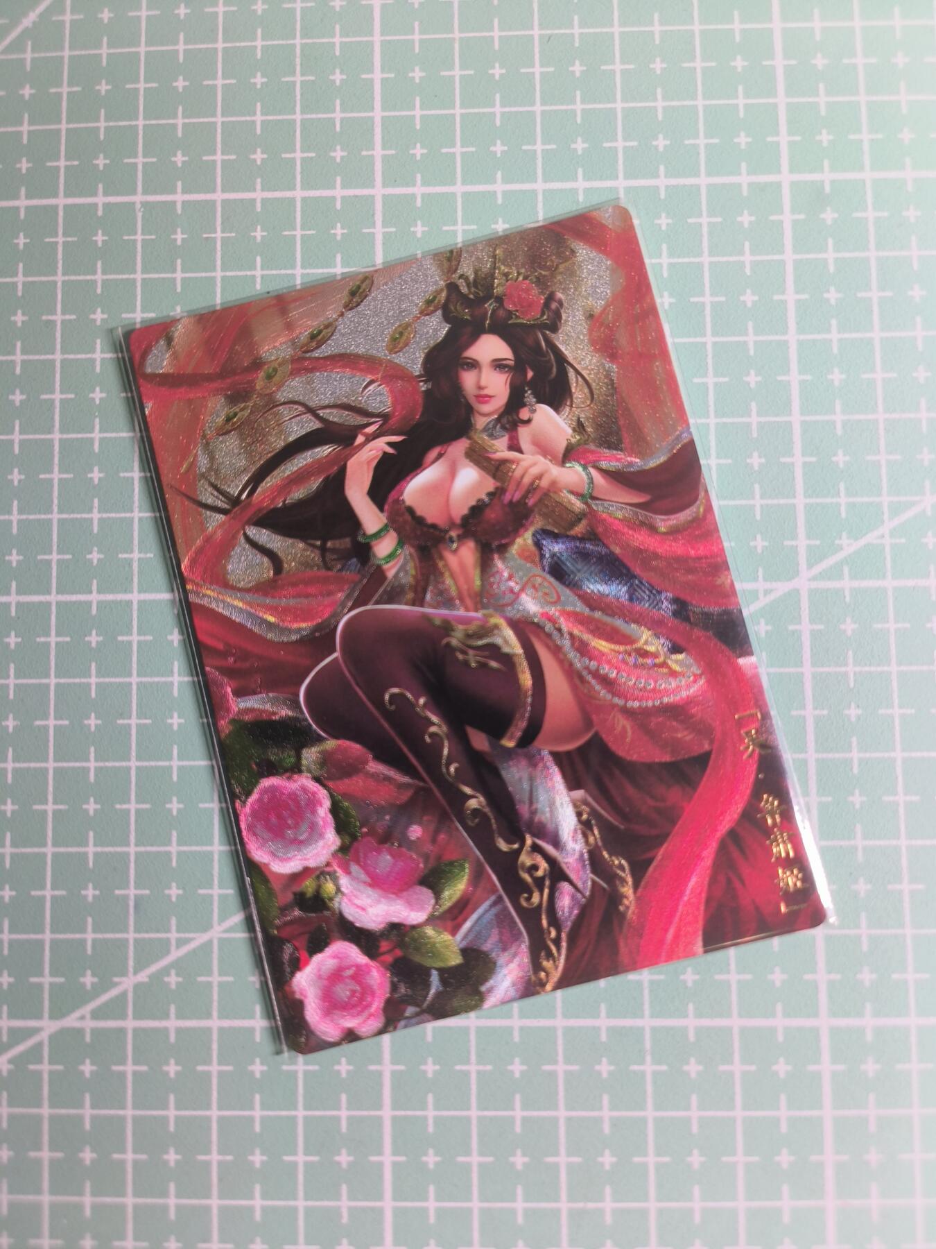 C先生卡牌 第26期 持续收拍品中…零手续费代拍 【粗闪】卡玩帕克《魂姬三国》鲁肃