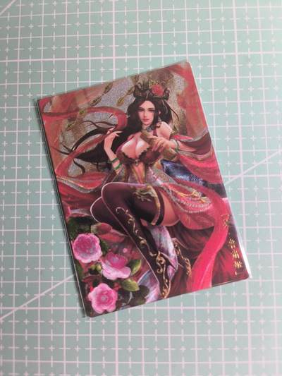 C先生卡牌 第26期 持续收拍品中…零手续费代拍 - 【粗闪】卡玩帕克《魂姬三国》鲁肃