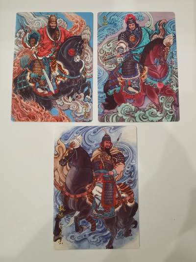 言遇卡牌 第七期【2026.04.11周六晚22：00截拍】 - 【套卡】颜良+文丑+魏延 画师冯涛 普卡3张 齐卡文化