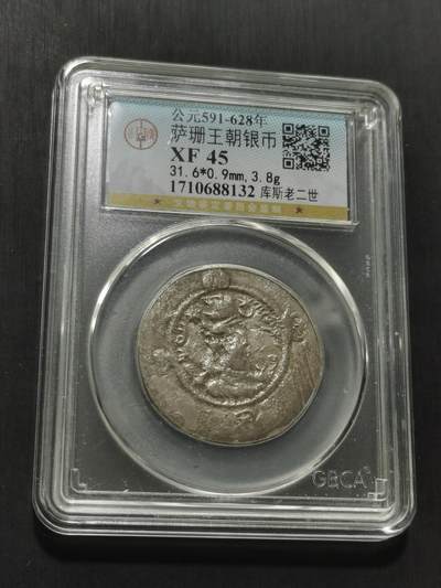 天下钱庄专场欢迎参拍 - 萨珊王朝银币