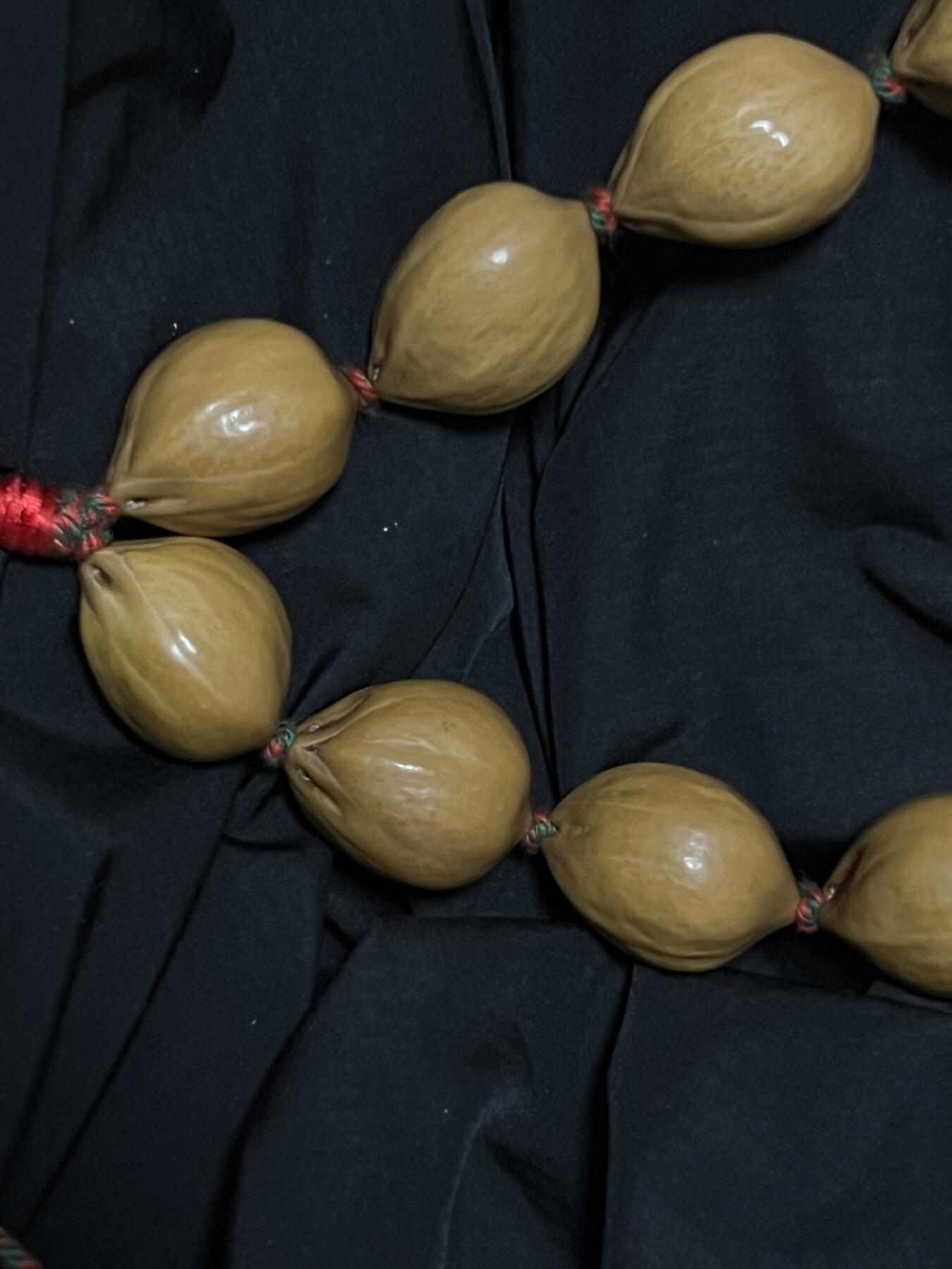 零元拍：精抛 铁核素珠橄榄核手持：19/24MM