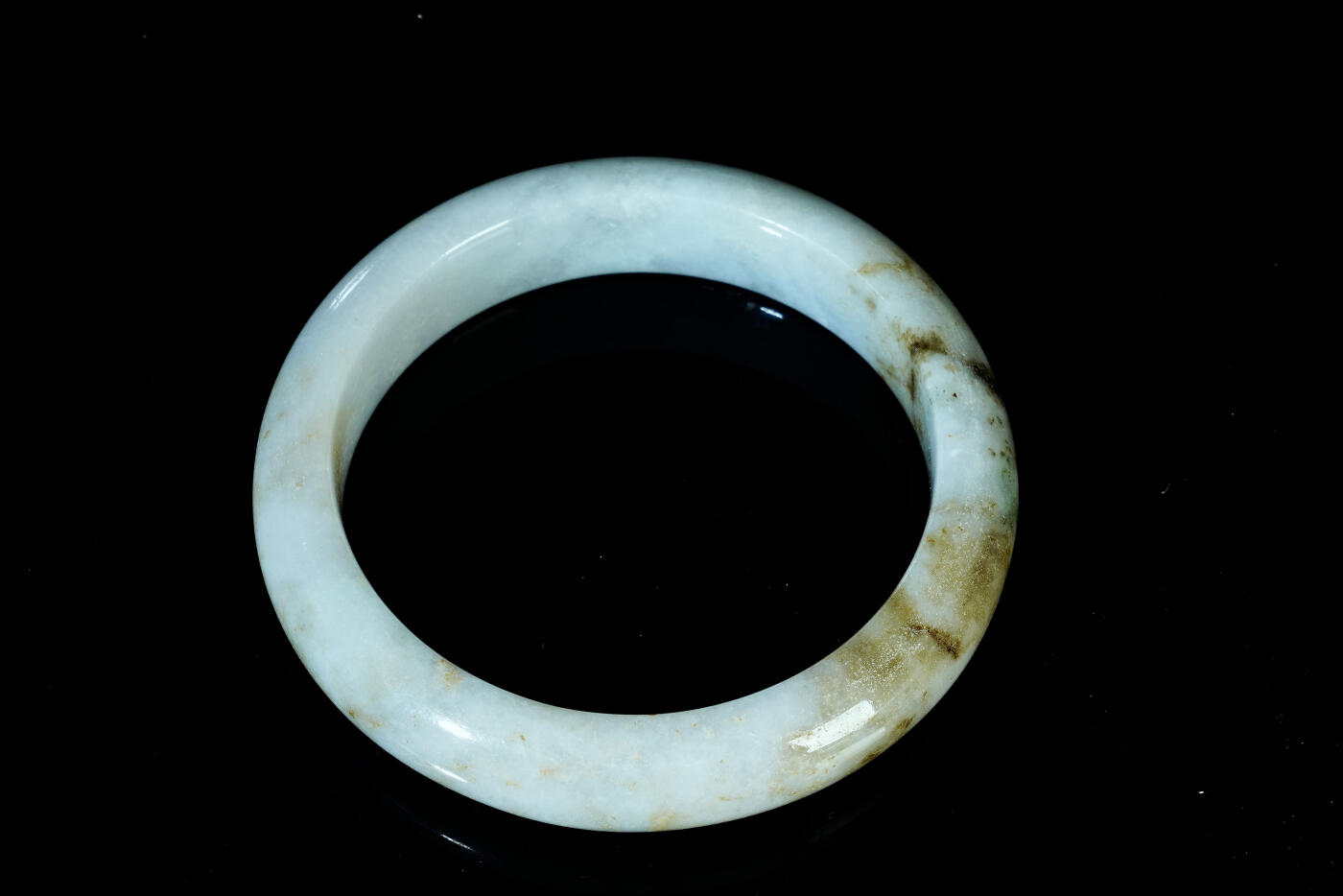 上海都达杂项专场六十八【全场包邮】 天然翡翠（A货）手镯 附鉴定证书95-139